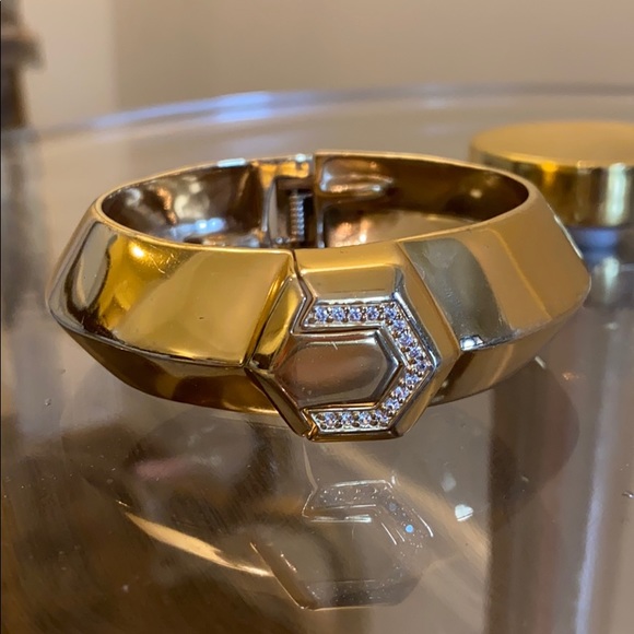 India Hicks Casino Cuff Gold Bracelet